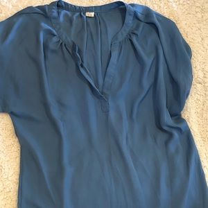 Slate Blue Blouse